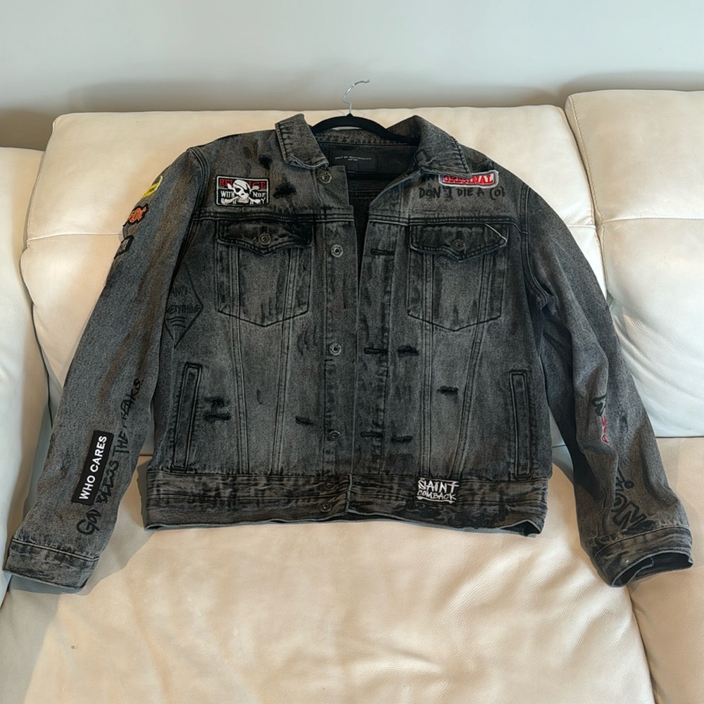 Cult of individuality denim jacket XL